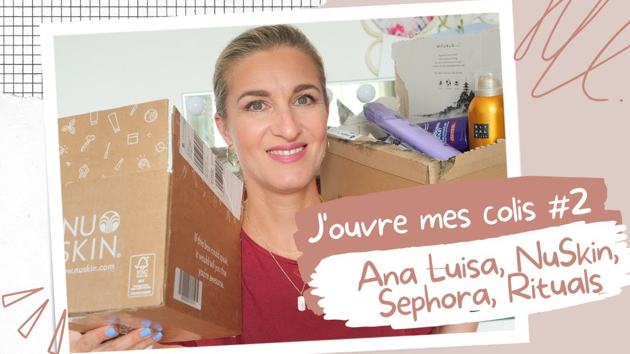 HAUL BEAUTE : J'ouvre mes colis (Ana Luisa, Rituals, YesStyle, Sephora ...