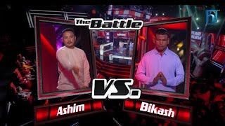 charile ta || Bikash tharu VS Ashim chhetri || the voice of Nepal season-6 2025 episode-11 battle