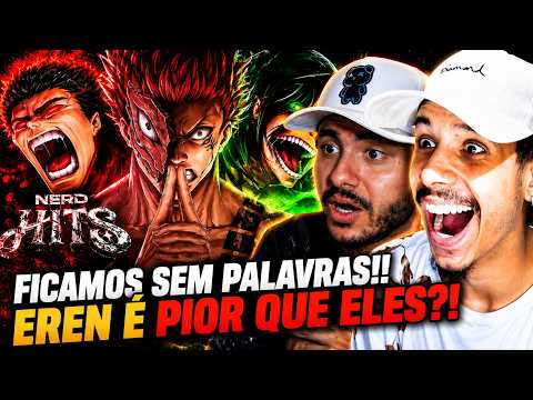 EREN MATOU MAIS QUE TODOS ELES?!| O PODER DA MINHA IRA 3 | Guts, Sukuna e Eren | SUUS REACT