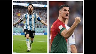 Ronaldo vs Messi Game of Football Soccer Red vs Blue who will win?