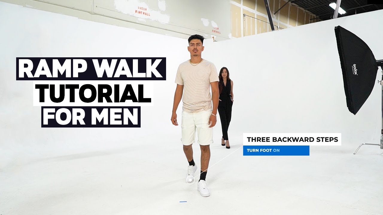 Fashion show walk couple poses - YouTube