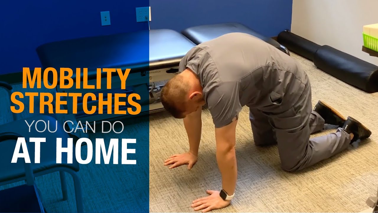 4 Easy Stretches for Working From Home YouTube