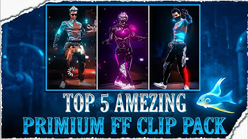 Free Fire Top 5 Clips + xml + cc 🖇️ ff 4k Clips For Editing🔹ff duo Emote Clips xml🔹FF Xml Like AE