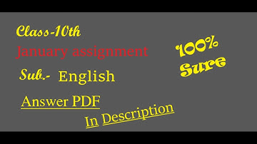 CG BOARD CLASS 10 english JANUARY assignment || CGBSE CLASS 10 english JANUARY ASSIGNMENT