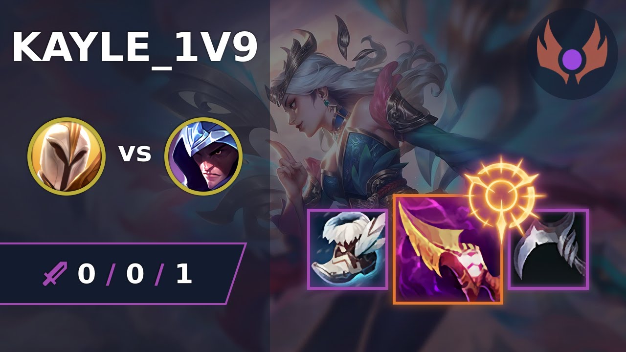 [ kayle_1v9 ] Kayle MID vs Talon | EUW MASTER | LOL Season 2024