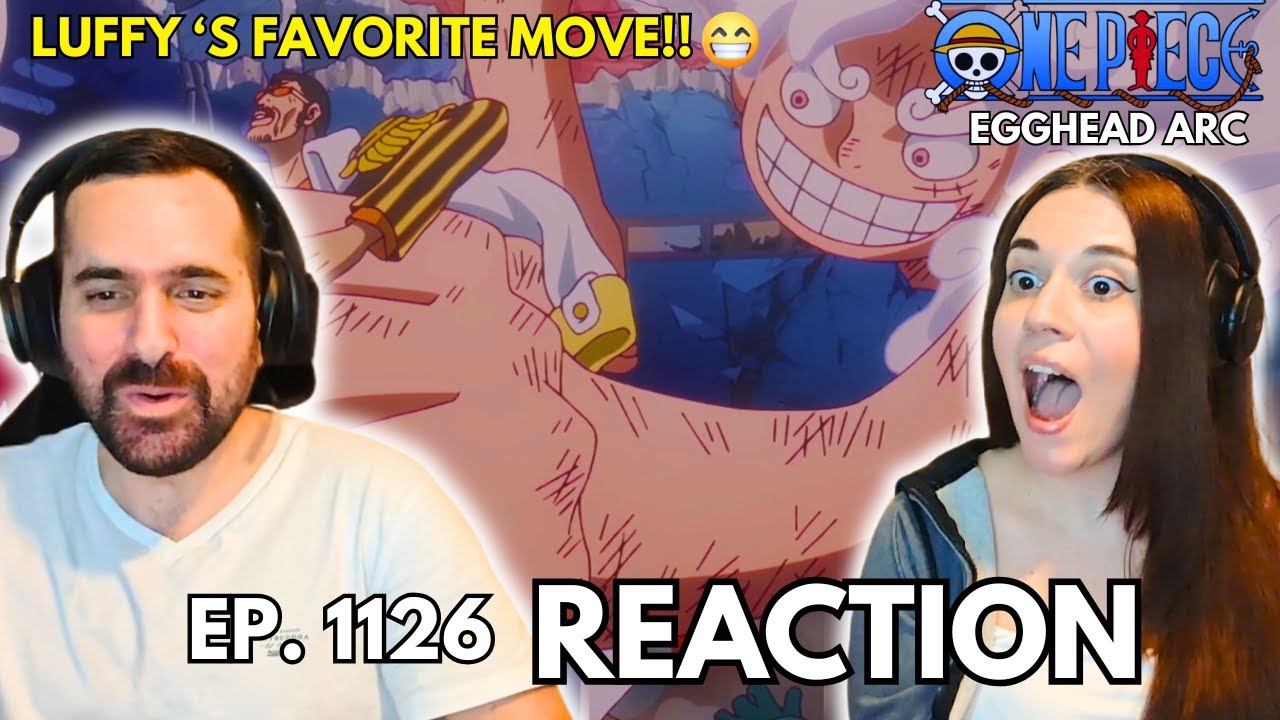 Luffy's Favorite Move In Gear 5 😆 | One Piece Episode 1126 Reaction