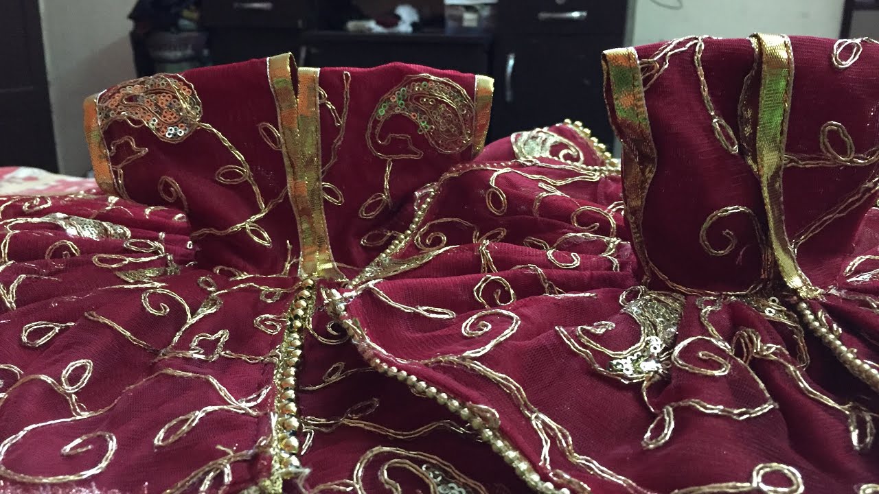 10no or 5no k Laddu Gopal ki Navratri special  Red dress