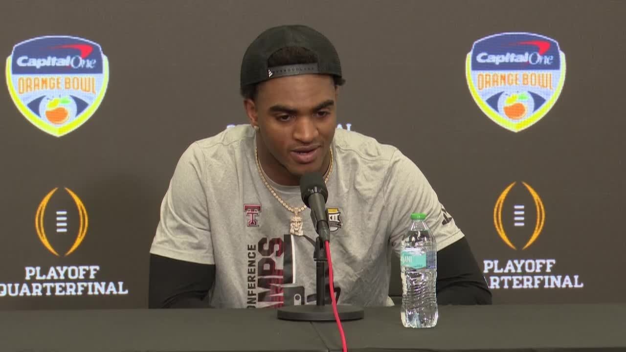 Texas Tech LB Romello Height on the level of play in the Big 12 conference