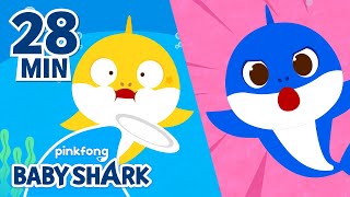 How to Stop Baby Shark's Hiccups? | +Compilation | Shark Family Songs | Baby Shark Official