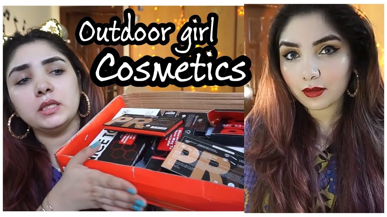 EACH PRODUCT UNDER 1000Rs OUTDOOR GIRL COSMETICS ONE BRAND MAKEUP