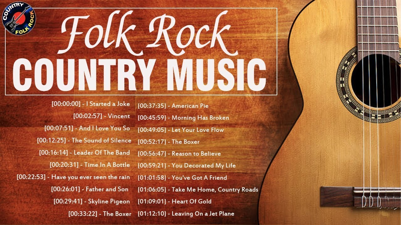 Best Folk Rock and Country Songs Of All Time Best Collection Folk