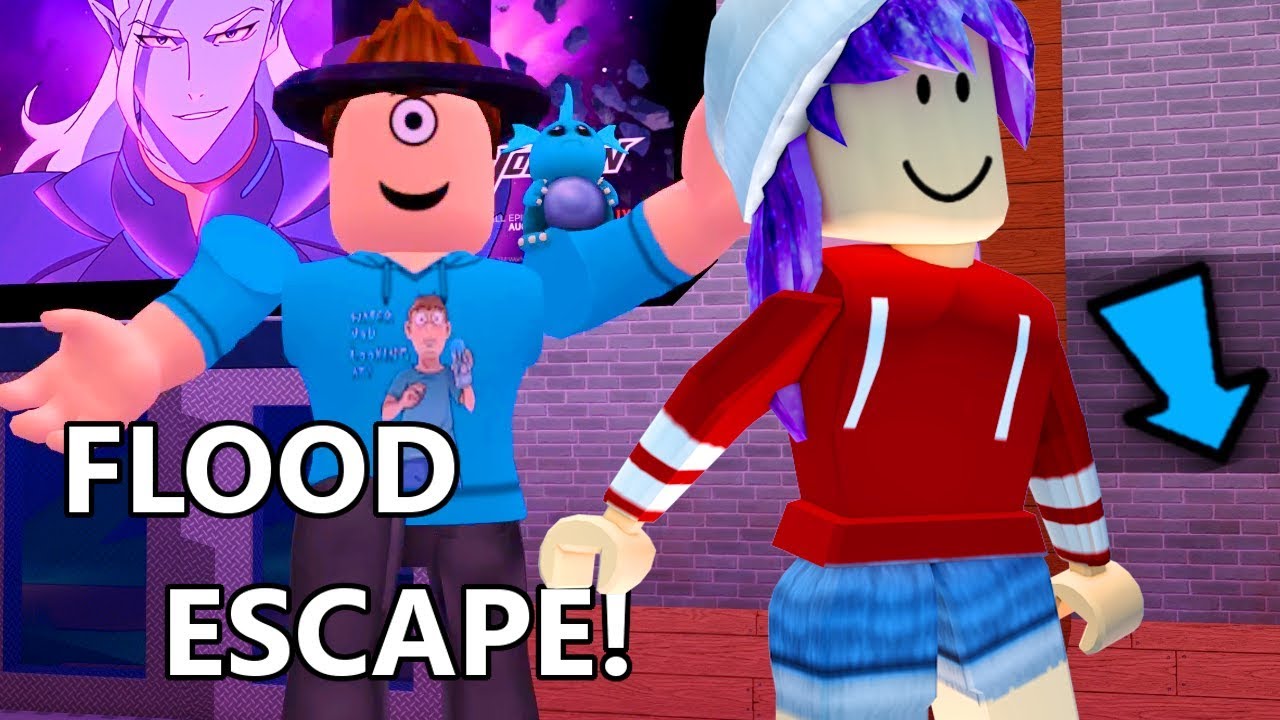 Flood Escape In Roblox With Microguardian Radiojh Games - roblox flood escape gamer chad plays