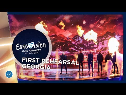 Georgia 🇬🇪 - Oto Nemsadze - Keep On Going - First Rehearsal - Eurovision 2019