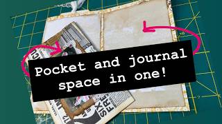 Detailed This POCKET opens LIKE A BOOK~ #junkjournalideas Details