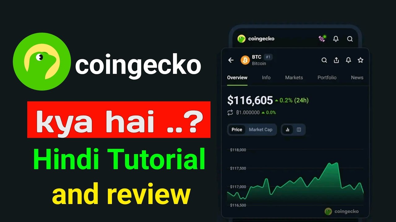 CoinGecko Crypto Tracker App Tutorial | CoinGecko Kya Hai | CoinGecko ...