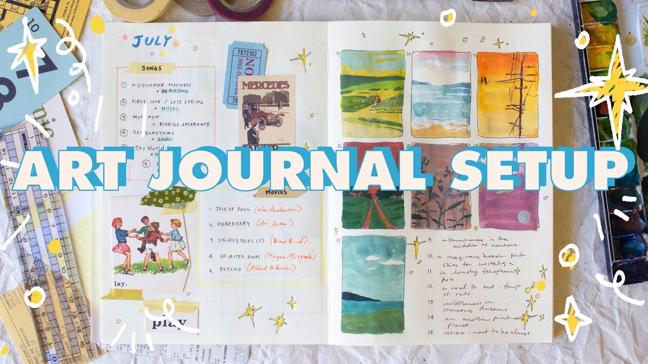 20 Art Journal Ideas to Try