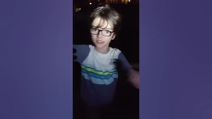 Night time walk on the beach
