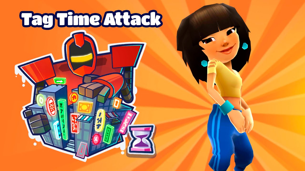 NEW TAG TIME ATTACK IN OLD SEOUL SUBWAY SURFERS 2024 | MINA