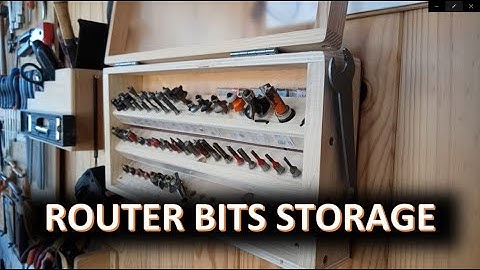 RC Builds - My router bits storage box