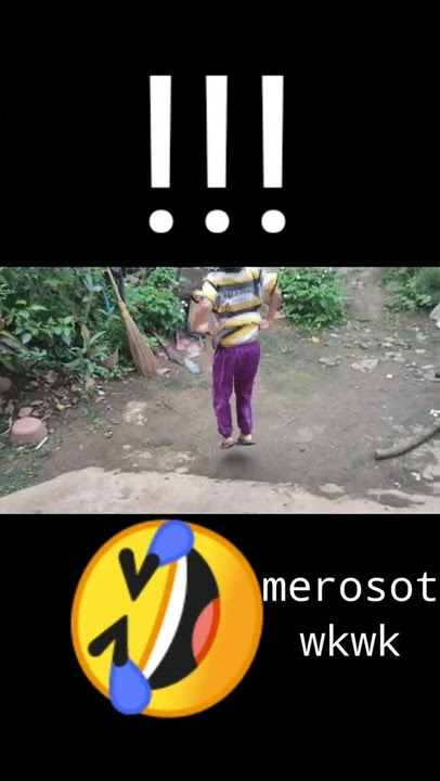 bocil lucu 🤣 merosot celana nya