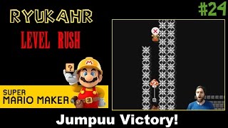 Super Mario Maker | Level Reaction Episode 24 | Jumpuu Victory!