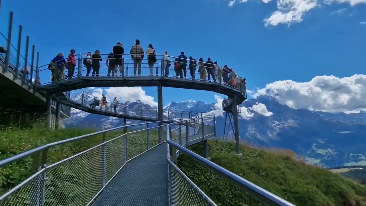 Grindelwald First Cliff Walk Switzerland