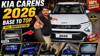 KIA CARENS 2026 BASE TO TOP MODIFICATION 🔥 FULL PREMIUM UPGRADE