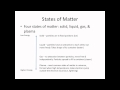 Properties Of Matter And States Of Matter