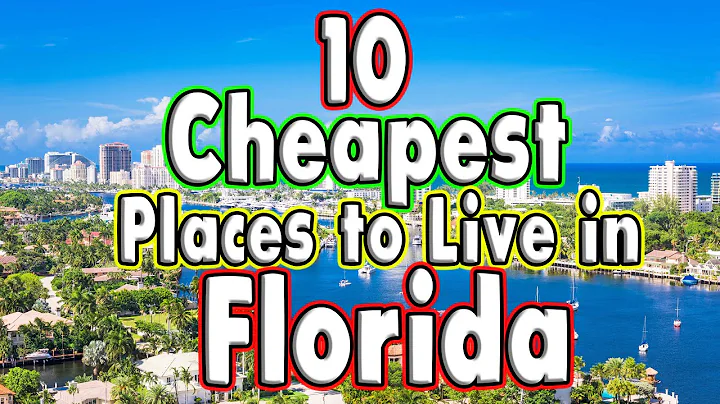 10 Cheapest Places in Florida to Live Buy a Home. (nice places)
