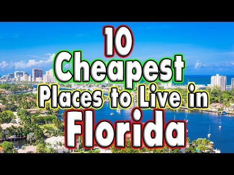 10 Cheapest Places In Florida To Live Buy A Home. (nice Places)