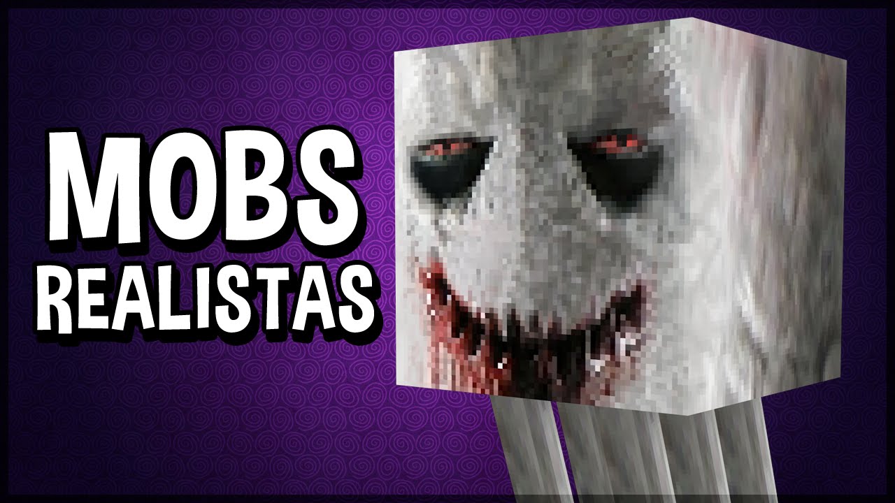 COMO SERIAM OS MOBS DO MINECRAFT SE FOSSEM REALISTAS? 