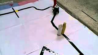 Line Following Robot with obstacle avoidance (Lejos NXT) - IIT G