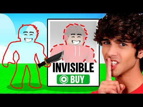 I Cheated With 100% INVISIBILITY in Roblox!