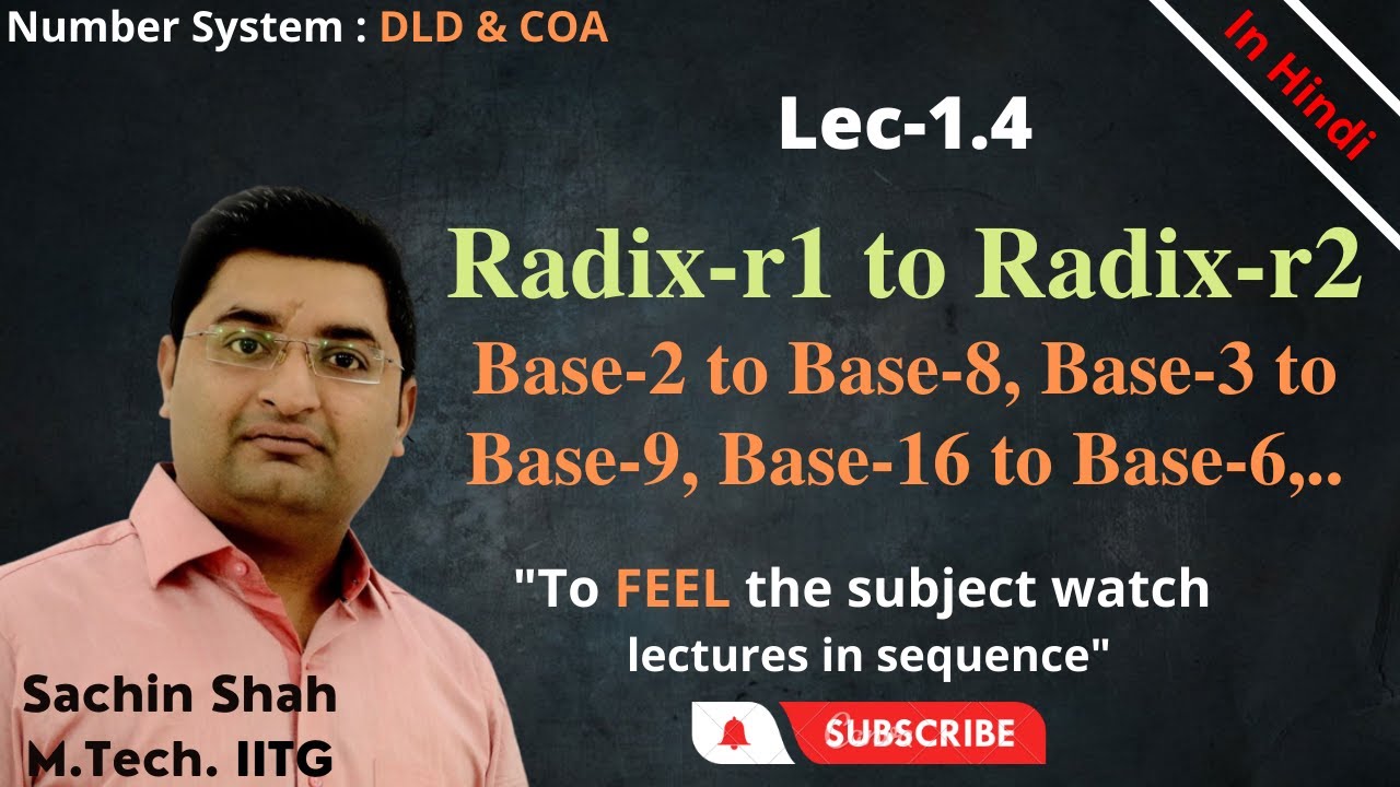 Radix R L1.4: Radix-r1 to Radix-r2 conversion - YouTube