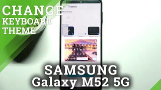 How to Customize Keyboard Theme on Samsung Galaxy M52 5G – G-board App screenshot 3