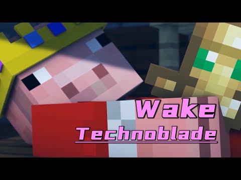 Technoblade-Wake动画混剪，1周年致敬！Technoblade 1 year anniversary tribute
