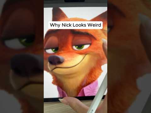 لماذا يبدو نيك وايلد غريب ا في زوتوبيا 2 فن فنان رسم رسم فن رقمي 