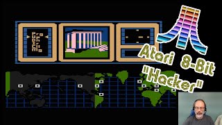 Famous Atari 8-Bit Game Play, Hacker Wealth