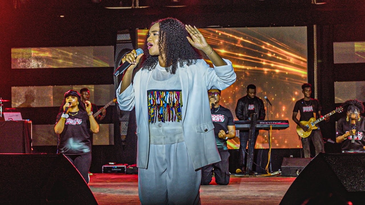 I Testify Ada Ehi live performances that rocked kampala rock fest the - YouTube