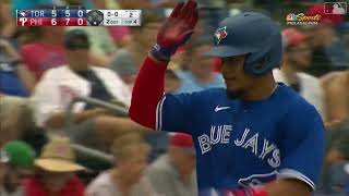 Santiago Espinal 2-run Home Run: 3/23/2022