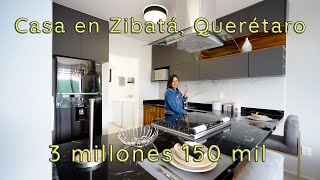 Casa en venta en Querétaro con muy buen precio en Zibatá. 3 millones 150 mil pesos