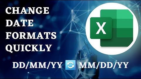 How to change the date format in excel - Urdu/Hind