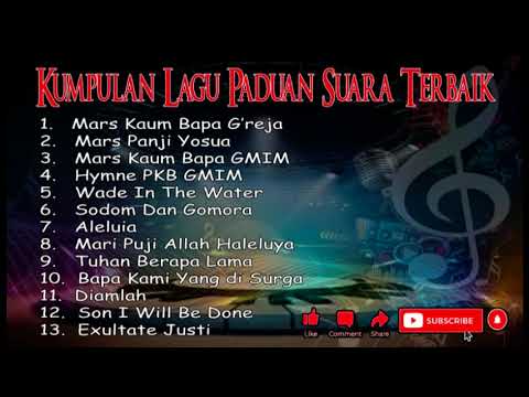 KUMPULAN LAGU PADUAN SUARA TERBAIK