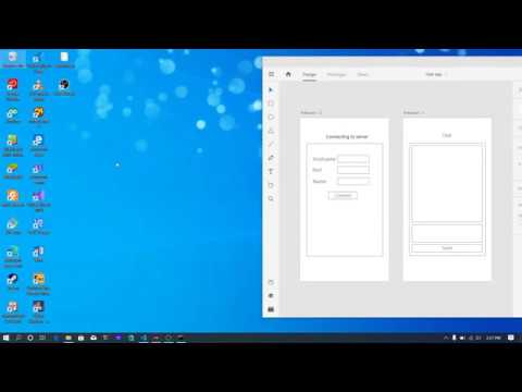 Designing the GUI of a Group Messaging App in Qt Designer