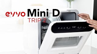 EVVO Mini Dtrip 2 | El lavavajillas portátil