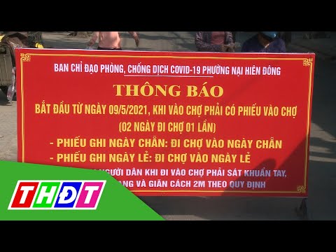 Video Đà Nẵng: Giãn cách tần suất đi chợ bằng thẻ để phòng... - youtube