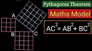 Maths Model | Pythagoras Theorem | Pythagorean Theorem | Maths Activity | Maths project