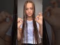 taking out 200 braids from my 4 feet of hair - @ottavia.devivo
