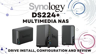 LIVE - REVEALED - Synology 2-Bay DiskStation DS224+ NAS Review / SET-UP / HOW-TO - New For 2023!