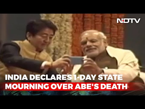 India Declares 1-Day State Mourning After Japan Ex-PM Shinzo Abe's Death